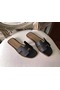 Hermes Oran Sandals In Black Epsom Leather  Replica