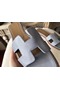 Hermes Oran Sandals In Blue Lin Epsom Leather  Replica
