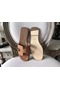 Hermes Oran Sandals In Brown Epsom Leather  Replica