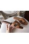 Hermes Oran Sandals In Brown Epsom Leather  Replica