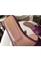 Hermes Oran Sandals In Cyclamen Epsom Leather  Replica