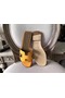 Hermes Oran Sandals In Jaune Epsom Leather  Replica