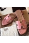 Hermes Oran Sandals In Pink Shiny Niloticus Crocodile  Replica