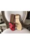 Hermes Oran Sandals In Red Epsom Leather  Replica