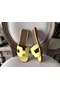 Hermes Oran Sandals In Soufre Epsom Leather  Replica