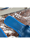 Hermes Oran Slide Sandals In Blue Hydra Epsom Calfskin  Replica