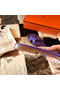 Hermes Oran Slide Sandals In Crocus Epsom Calfskin  Replica