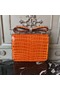 Hermes Orange Constance MM 24cm Crocodile Bag  Replica