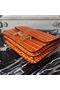 Hermes Orange Constance MM 24cm Crocodile Bag  Replica