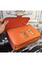 Hermes Orange Constance MM 24cm Epsom Leather Bag  Replica