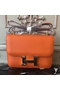 Hermes Orange Constance MM 24cm Epsom Leather Bag  Replica