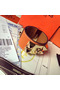 Hermes Orange Epsom Collier de Chien Bracelet Size S  Replica