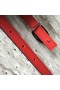Hermes original epsom leather belt strap 13 mm H20813 RED  Replica