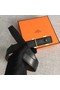 Hermes original epsom leather belts wide 2.5CM 2714 grey  Replica