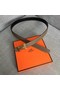Hermes original epsom leather belts wide 2.5CM 2714 grey  Replica
