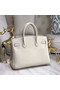 Hermes original Epsom Leather HB35O cream&gold Metal  Replica