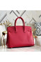Hermes original Epsom Leather HB35O red&gold Metal  Replica