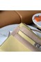 Hermes Original Epsom Leather KEL2278 Pearl White&Silver-Tone Metal  Replica
