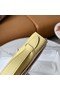 Hermes Original Epsom Leather KEL2278 Pearl White&Silver-Tone Metal  Replica