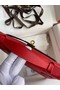 Hermes Original Epsom Leather KEL2278 red&gold-Tone Metal  Replica