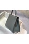 Hermes Original Epsom Leather KEL2578 Elephant grey  Replica