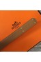 Hermes original epsom leather Kelly belt H069853 red  Replica