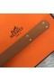 Hermes original epsom leather Kelly belt H069854 black gold plated metal  Replica