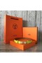 Hermes original epsom leather Kelly belt H069854 lemon gold plated metal  Replica