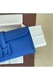 Hermes Original Espom Leather Clutch 37088 optic blue  Replica