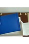 Hermes Original Espom Leather Clutch 37088 optic blue  Replica
