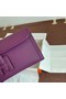 Hermes Original Espom Leather Clutch 37088 purple  Replica