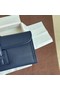 Hermes Original Espom Leather Clutch 37088 Sapphire blue  Replica