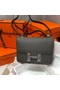 Hermes Original Espom Leather Constance Bag 5333 dark gray  Replica