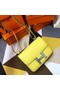Hermes Original Espom Leather Constance Bag 5333 lemon  Replica