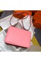 Hermes Original Espom Leather Constance Bag 5333 Pink  Replica