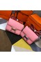 Hermes Original Espom Leather Constance Bag 5333 Pink  Replica