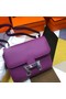 Hermes Original Espom Leather Constance Bag 5333 purple  Replica