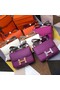 Hermes Original Espom Leather Constance Bag 5333 purple  Replica