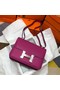 Hermes Original Espom Leather Constance Bag 5333 rose  Replica