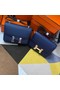 Hermes Original Espom Leather Constance Bag 5333 Sapphire blue  Replica