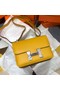 Hermes Original Espom Leather Constance Bag 5333 yellow  Replica