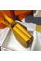 Hermes Original Espom Leather Constance Bag 5333 yellow  Replica