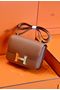 Hermes Original Espom Leather Constance Bag H9978 Wheat  Replica