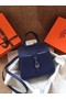 Hermes Original Halzan mini bag H069523 blue  Replica
