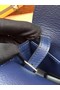 Hermes Original Halzan mini bag H069523 blue  Replica