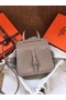 Hermes Original Halzan mini bag H069523 grey  Replica