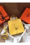 Hermes Original Halzan mini bag H069523 yellow  Replica