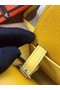 Hermes Original Halzan mini bag H069523 yellow  Replica