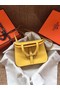Hermes Original Halzan mini bag H069523 yellow  Replica