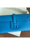 Hermes Original jige swift Leather Clutch 37088 blue  Replica